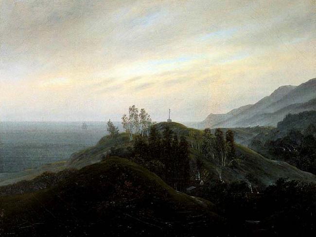 Caspar David Friedrich View of the Baltic Sweden oil painting art